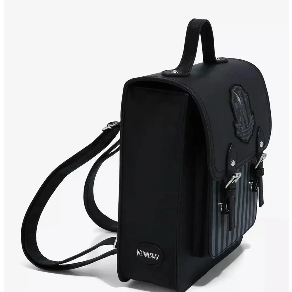 WEDNESDAY Nevermore Academy Mini Backpack - Picture 5 of 15